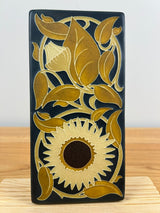 MOTAWI TILEWORKS Sunflower Floral Tile Ann Arbor Arts & Crafts 4" x 8"