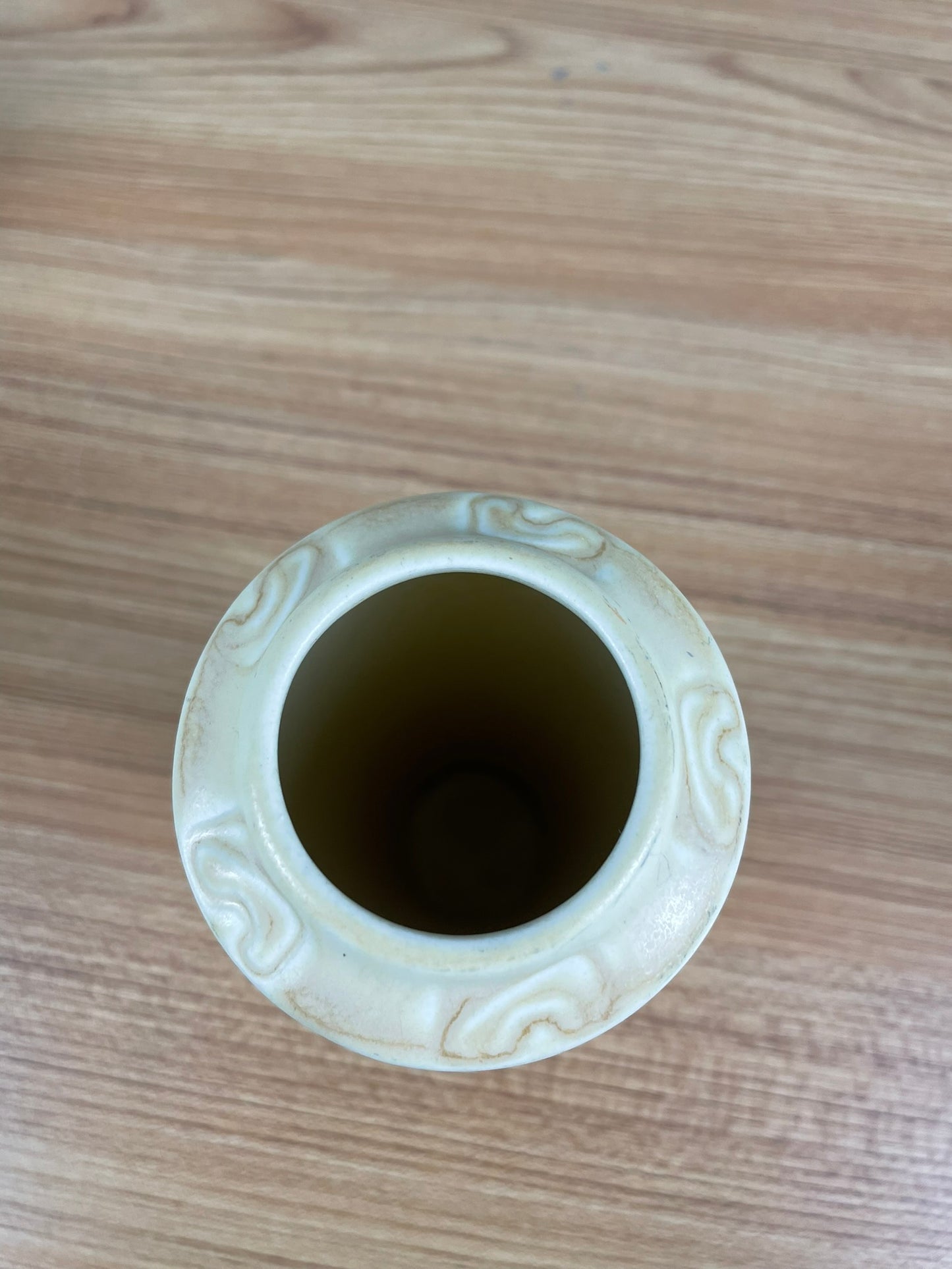 Rookwood 1925 Arts & Crafts Pottery Light Yellow Decorated Vase 2112