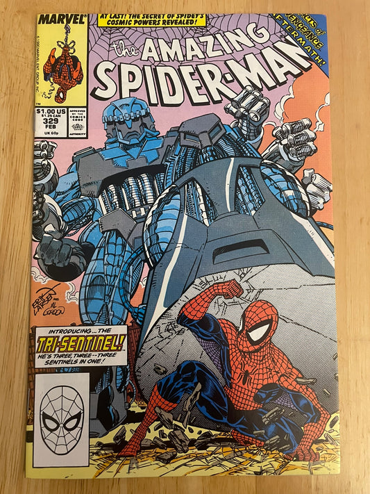 The Amazing Spider-Man #329 (Marvel Comics Feb 1990)