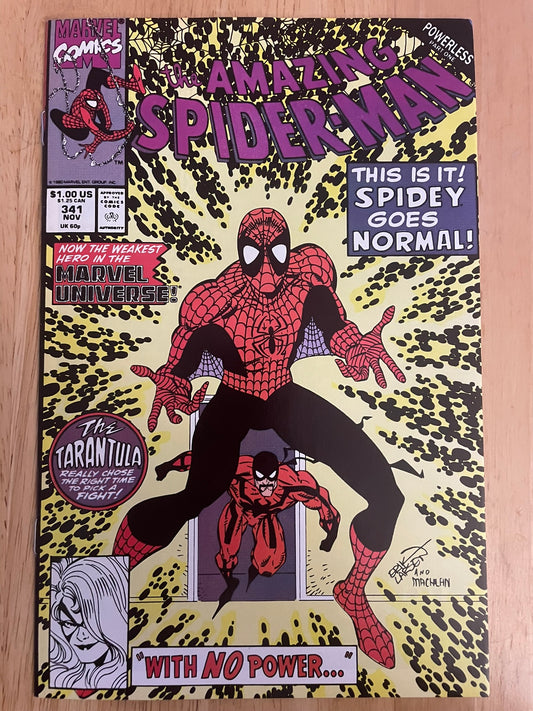 The Amazing Spider-Man #341 (Marvel Comics November 1990)