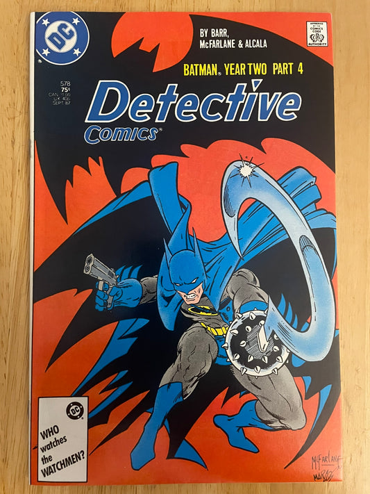 DC Comics Detective Comics #578 Key Issue Batman Year Two Part 4 McFarlane
