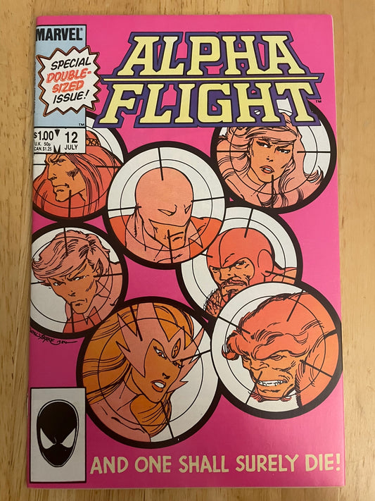 Marvel Comics Book: Alpha Flight # 12