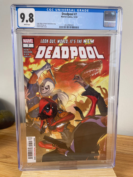 Deadpool #7 2024 Marvel Comics 1st Print CGC 9.8