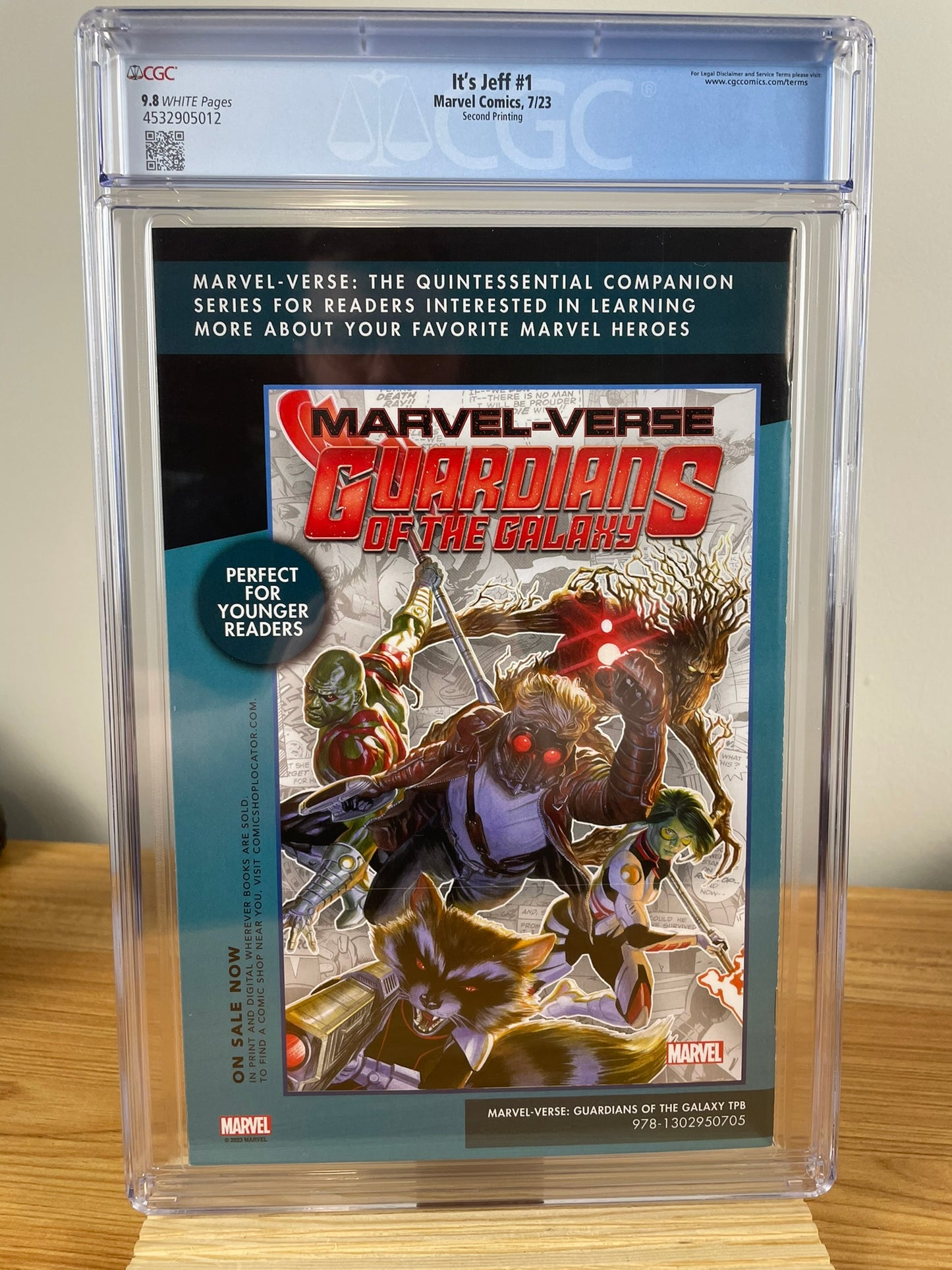 It's Jeff #1 Marvel CGC 9.8 (2023) Marvel Comics 2nd Print