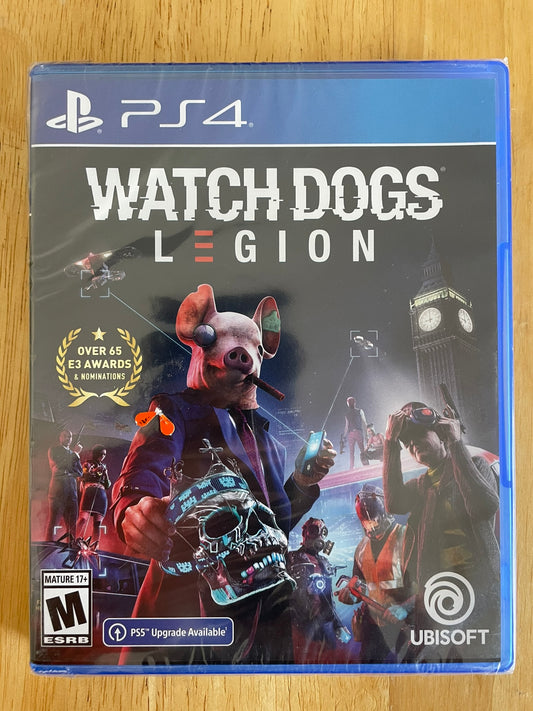 Watch Dogs: Legion (Sony PlayStation 4, 2020) PS4 - Brand New Sealed!