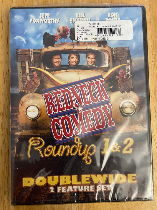 Redneck Comedy Roundup 1 2 (DVD, 2011) Double wide 2 feature set Brand New Sealed