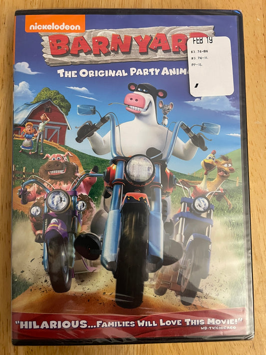 Barnyard The Original Party Animals DVD~2006~Nickelodeon~New/Sealed