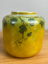 Ruskin Antique  early 20th Century, Gold Lustre Porcelain Floral Vase