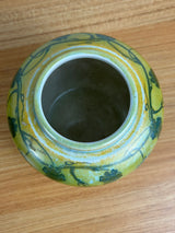 Ruskin Antique  early 20th Century, Gold Lustre Porcelain Floral Vase