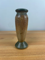 Roseville Pottery Dahlrose Arts & Crafts Double Bud Vase 79-6 Yellow Flower