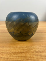 Peters And Reed Art Pottery Landsun Blue Cabinet Vase