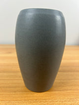 Marblehead Pottery 5 3/8" Matte Gray Blue  Ovoid Vase Arts & Crafts