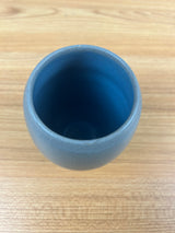 Marblehead Pottery 5 3/8" Matte Gray Blue  Ovoid Vase Arts & Crafts