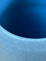 Marblehead Pottery 5 3/8" Matte Gray Blue  Ovoid Vase Arts & Crafts