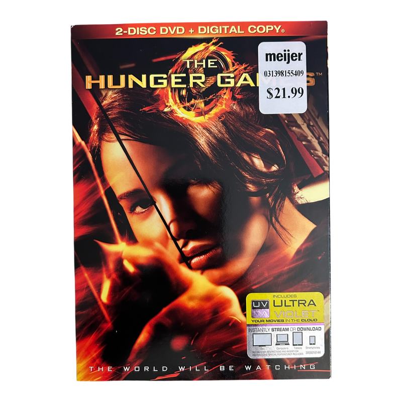 The Hunger Games (DVD, 2012) 2 Disc - Brand new