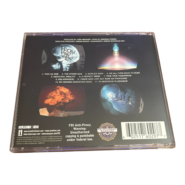 FROM FIRST TO LAST (2008) - Compact Disc CD - Signed By Band