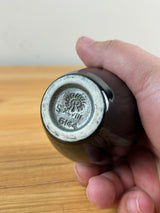 Rookwood Pottery Vase 3" #6144 Art Deco Black Glaze Vintage (1948)