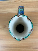 KERFSNEE AARDEWERK PITCHER MAJOLICA JUG EWER SIGNED HBOUMA HARLINGEN MCM