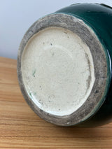 Roseville Holland Dutch Utility Line Green 1900s Vintage Pottery Ceramic Pitcher