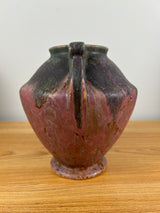Roseville Carnelian II Red 1926 Vintage Arts And Crafts Pottery Vase 331-7