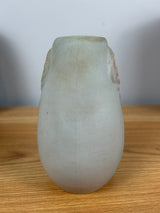 Weller L’art Nouveau Pottery  5.25 Flower In Relief Matte Glaze Vase circa 1903