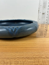 Rookwood Pottery Console Bowl Dark Blue Art Deco TULIPS 1921 #2529