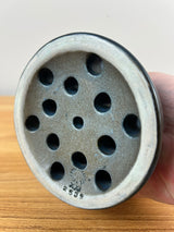 1923 Rookwood Weighted Flower Frog Pharoah' Horses #2539 Matte Cobalt Blue MINT