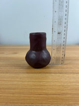 Van Briggle Art Pottery Late Teens Red Mulberry Glaze Onion Bulb Vase
