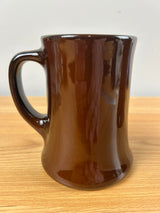 American Art Pottery Standard Glaze Floral Decoration Mug Weller? Owens?