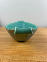 Rookwood Art Pottery 1927 Two Tone Green Art Deco Console Bowl 2848