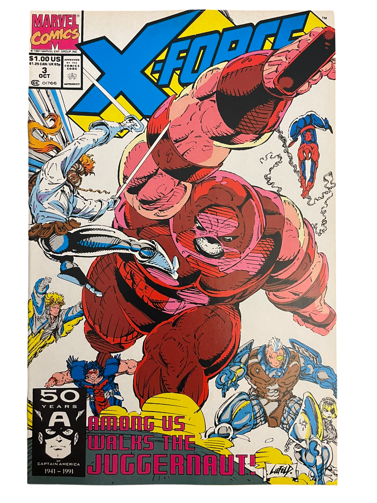 X-Force #3 (Marvel Comics October 1991)