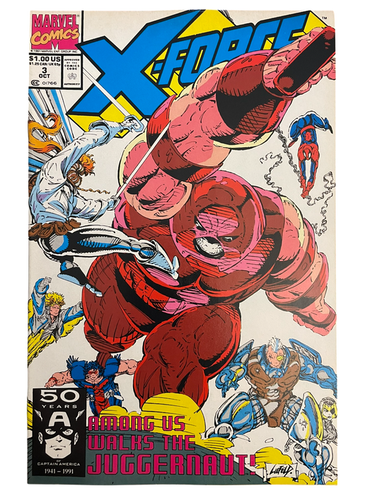 X-Force #3 (Marvel Comics October 1991)