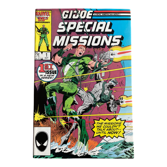 MARVEL G.I.JOE SPECIAL MISSIONS VOL. 1 NO. 1~OCT. 1986~1st ISSUE IN NEW SERIES