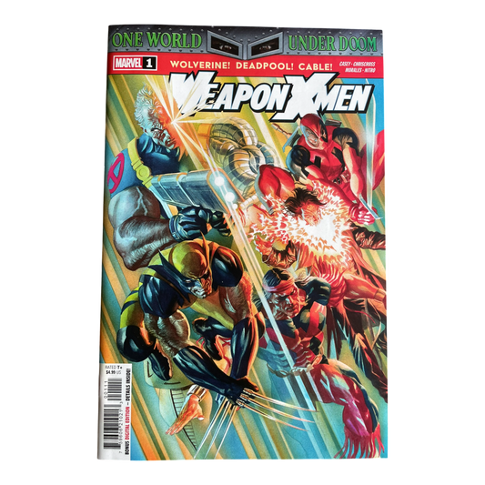 Weapon X-Men #1 2/19/25 Marvel Comics 1st Print